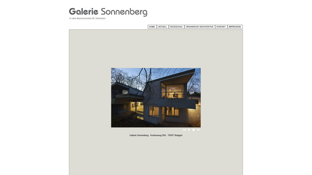 Galerie Sonnenberg, Stuttgart